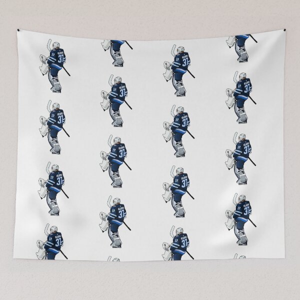 Item preview, Connor Hellebuyck Goaltender Celebrates designed and sold by TeenSpirit86.