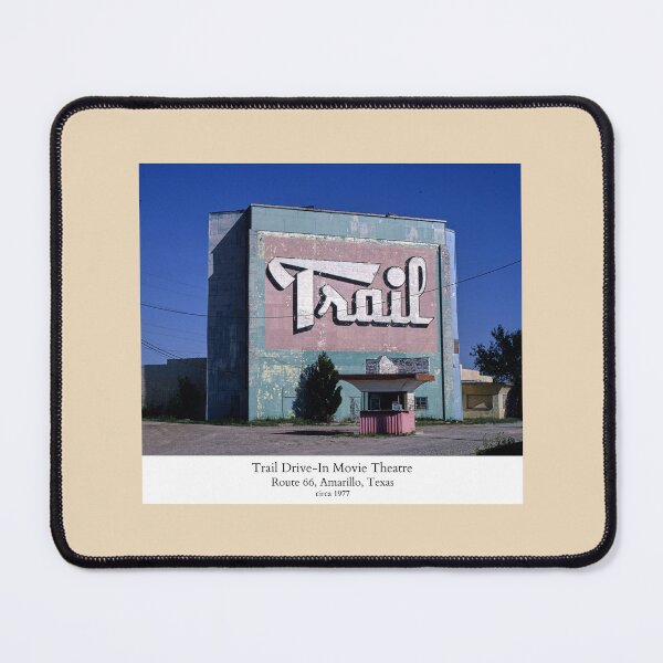 Item preview, Trail Drive-in Movie Theatre, Route 66, Amarillo, Texas, Photo designed and sold by hjsmith.