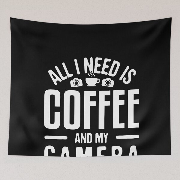 Item preview, Coffee My Camera Photographer T-Shirt designed and sold by TobyLewis1592.