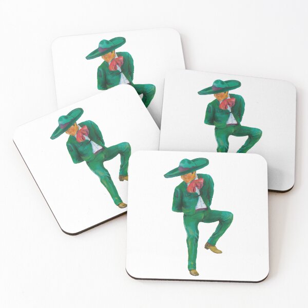 Item preview, Green Charro Folklorico Dancer (Mexican Cowboy Horseman) designed and sold by Ivan Ramirez.