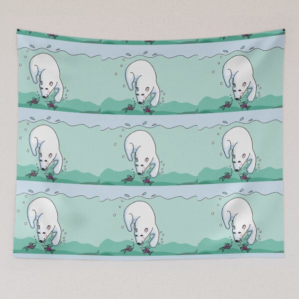 Item preview, Polar Bear Swim designed and sold by Iris Mes Low.