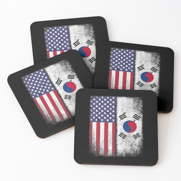 Item preview, South Korean American Flag designed and sold by fultond.