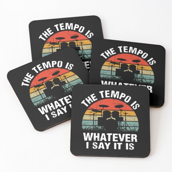 Item preview, The tempo is whatever I say It is funny drummer gift for musician  designed and sold by Majesticoo.
