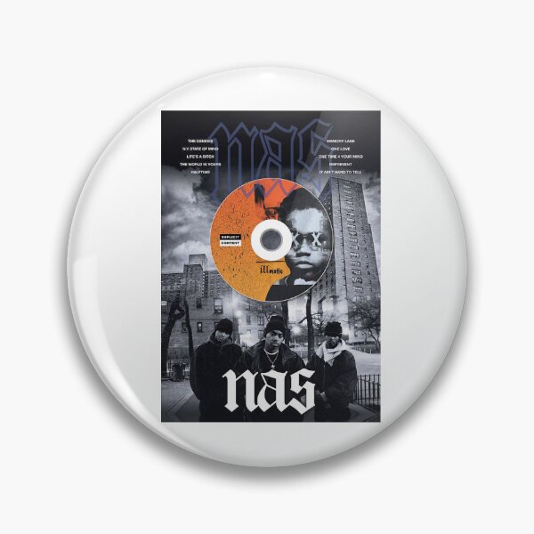 Item preview, Nas 'Illmatic' Framed CD Album Plaque designed and sold by Taylorunique.