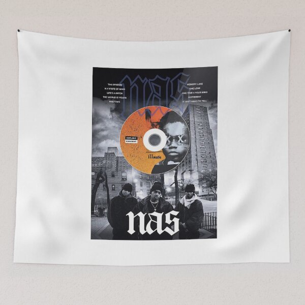 Item preview, Nas 'Illmatic' Framed CD Album Plaque designed and sold by Taylorunique.