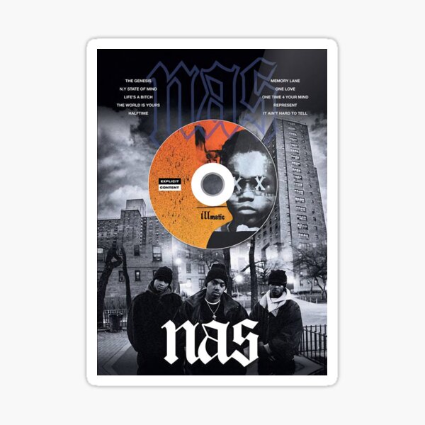 Nas 'Illmatic' Framed CD Album Plaque