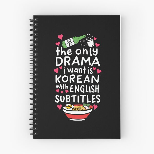 Item preview, The Only Drama I Want Is Korean With English Subtitles designed and sold by fultond.