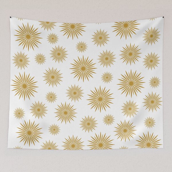 Item preview, Gold Spiky Circles designed and sold by RelmoArtworks.