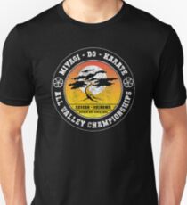 Karate Kid - Herr Miyagi Do Black Distressed Variante Unisex T-Shirt