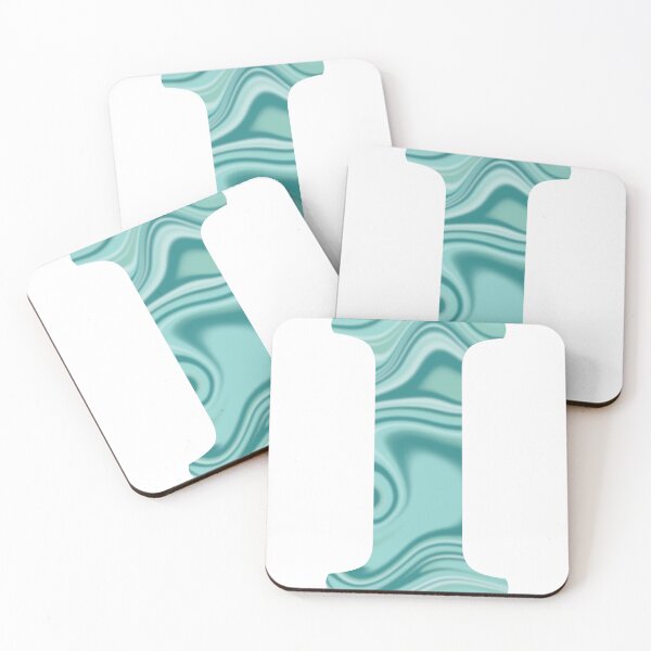 Item preview, I Initial Blue Teal Swirl designed and sold by julesanderson.