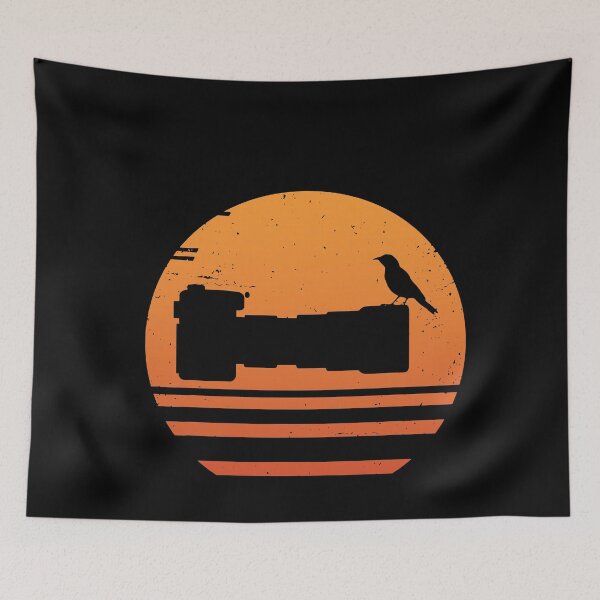 Item preview, Bird Photographer Camera Vintage T-Shirt designed and sold by TobyLewis1592.