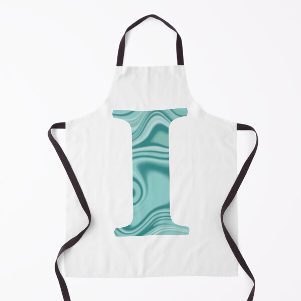 Item preview, I Initial Blue Teal Swirl designed and sold by julesanderson.