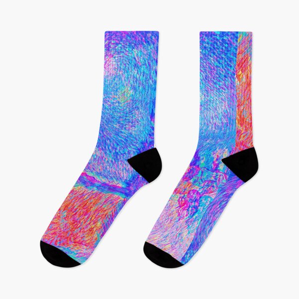 Item preview, Road with Cypress and Star (1890) by Vincent van Gogh - Bright and Colorful designed and sold by KaleidoscopicU.