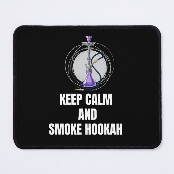 Item preview, Vintage Keep Calm and Smoke Hukkah Bold Typography and illustration  designed and sold by X-Trends.