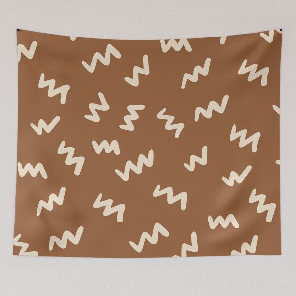 Item preview, Mudcloth Lines Pattern Minimalist  Abstract  Terracotta  Boho  Pattern designed and sold by zedonee.