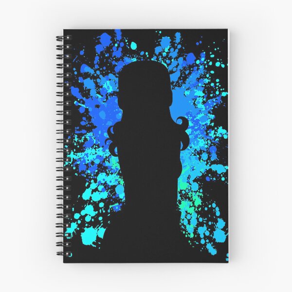 Item preview, Juvia Inspired Paint Splatter Anime Shirt designed and sold by JaneFlame.