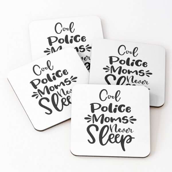 Item preview, Cool Police Mom Never Sleep Mothers Day Birthday Funny Police designed and sold by EasyPrintGift.