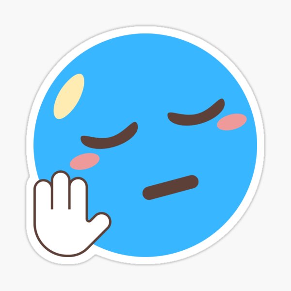 Item preview, Emoji of rejection  designed and sold by Cloudpainter.