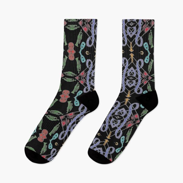 Item preview,   FUNNY ABSTRACT MUSIC INSTRUMENTS PATTERN - JAZZ CLASSIC INSTRUMENTS ORCHESTRA 6. designed and sold by Ralek.
