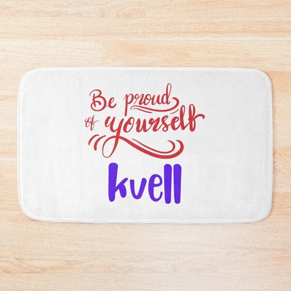 Item preview, Kvell - Funny Yiddish Quotes designed and sold by MikeMargolisArt.