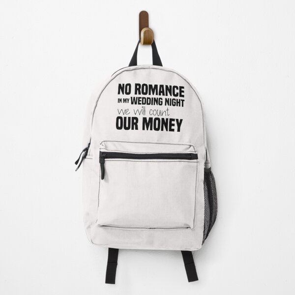 Item preview, funny no romance in my wedding night we will count our money designed and sold by Crystakim.