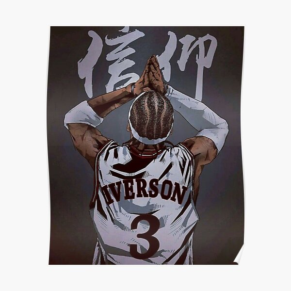 Wallpaper Iverson Poster for Sale by MazharAnsa  Redbubble