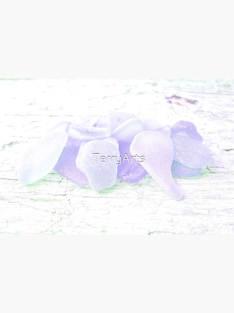 Beach Decor Pale Lavender Sea Glass Beachy Pastel Coastal Aesthetic Photo 1 Of 8 Poster For 4948