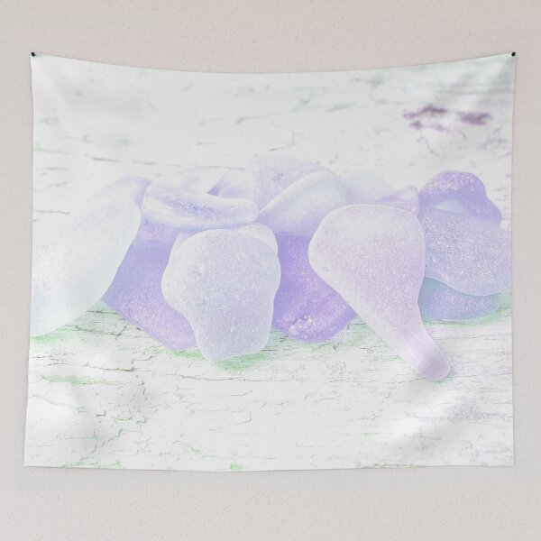 Item preview, Beach Decor Pale Lavender Sea Glass Beachy Pastel Coastal Aesthetic Photo 1 of 8 designed and sold by Beachy.