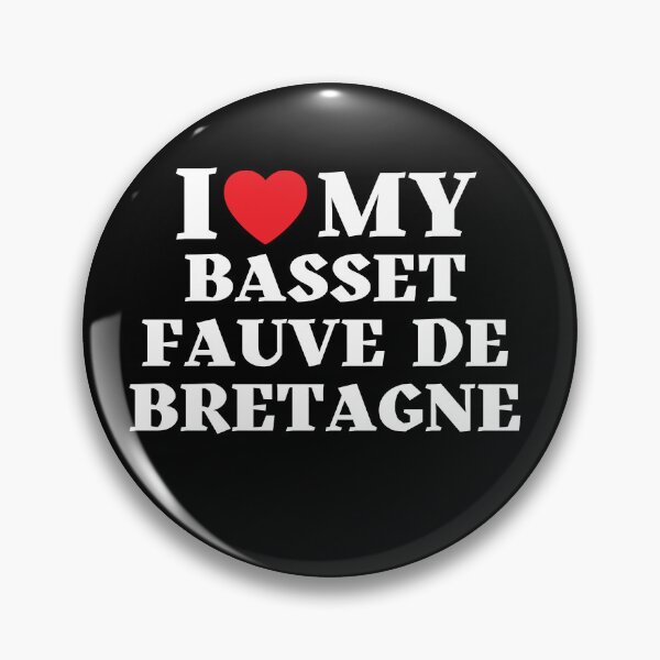 Item preview, I Love My Basset Fauve De Bretagne designed and sold by leafsquare.