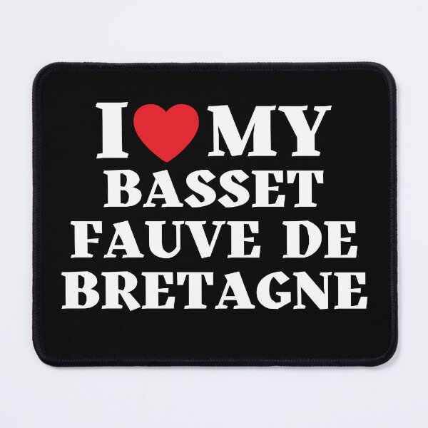 Item preview, I Love My Basset Fauve De Bretagne designed and sold by leafsquare.