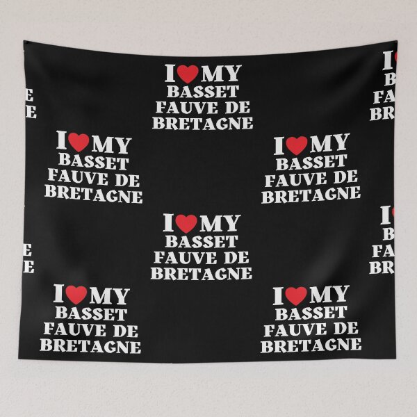 Item preview, I Love My Basset Fauve De Bretagne designed and sold by leafsquare.