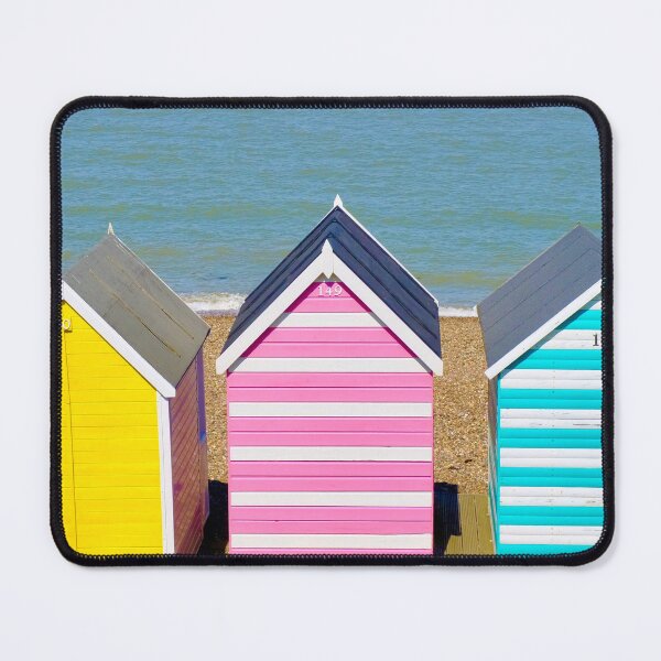 Item preview, Stripy beach huts designed and sold by yourartylife.
