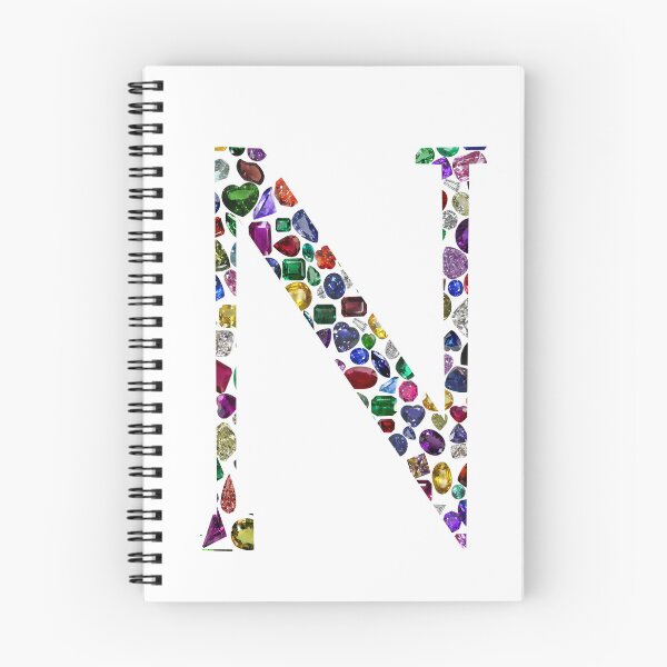 Item preview, Letter N designed and sold by DigitalGemArt.