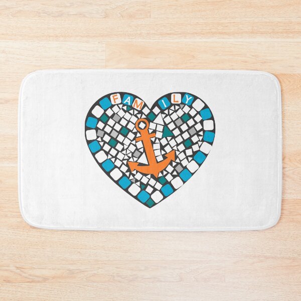 Item preview, Heart, ancor, mosaic designed and sold by ZnDigitalPrints.