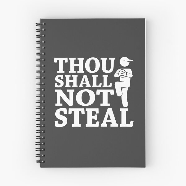 Item preview, Thou Shall Not Steal - Funny Baseball Shirt designed and sold by bkfdesigns.