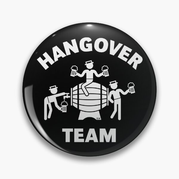 Artikelvorschau, Hangover Team (Bier Trinken / Bierfass / White) entworfen und verkauft von MrFaulbaum.