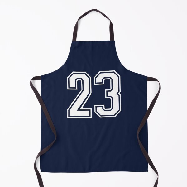Item preview, Retro White Number 23 designed and sold by PulpTrends.