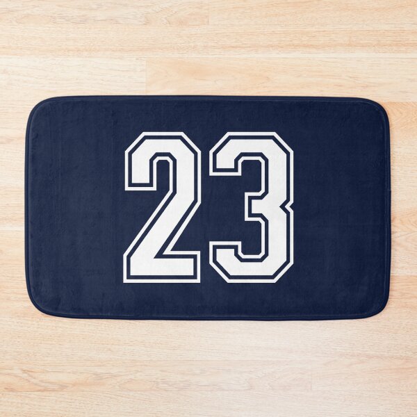 Item preview, Retro White Number 23 designed and sold by PulpTrends.