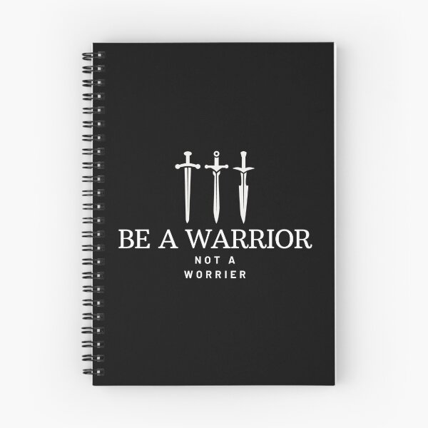 Item preview, Be a Warrior Not a Worrier - Inspirational Quote  designed and sold by yoshra.