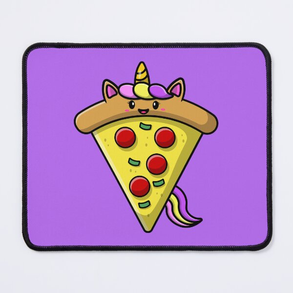 Item preview, Pop Surrealism Food - Cute Unicorn Pizza designed and sold by fooderiffic.