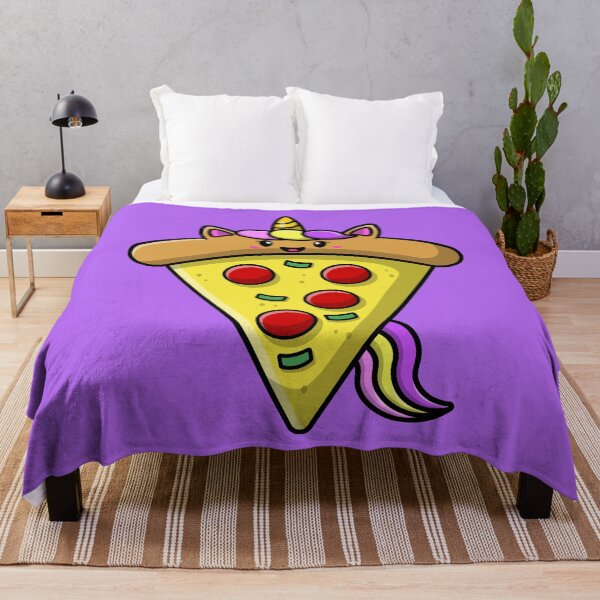 Item preview, Pop Surrealism Food - Cute Unicorn Pizza designed and sold by fooderiffic.