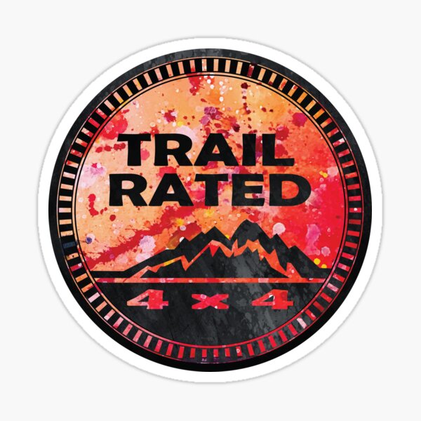 Trail Rated Jeepster II Sticker