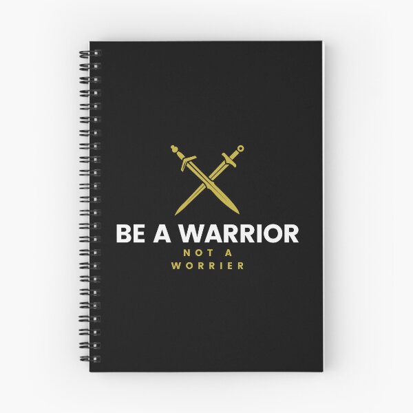 Item preview, Be a Warrior Not a Worrier - Inspirational Quote  designed and sold by yoshra.