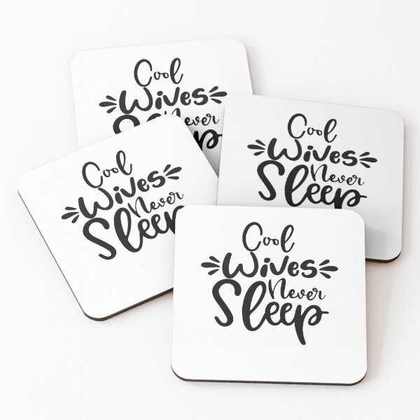 Item preview, Cool Wife Never Sleep Mothers Day Birthday Funny Wife designed and sold by EasyPrintGift.