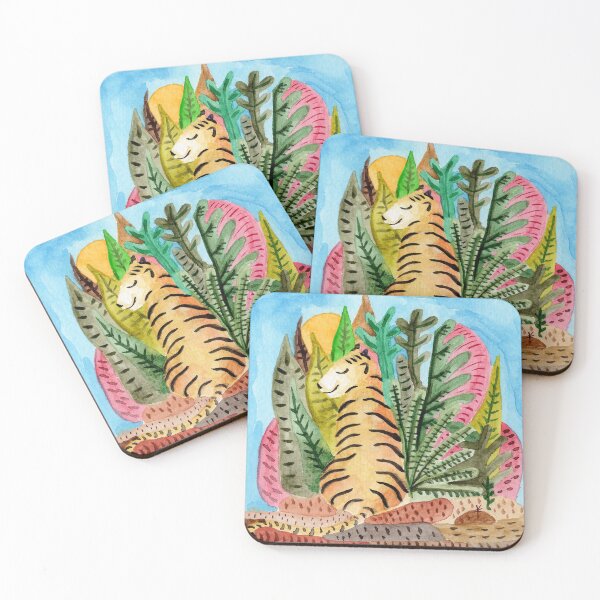 Item preview, Tiger in the jungle designed and sold by MarinaSotiriou.