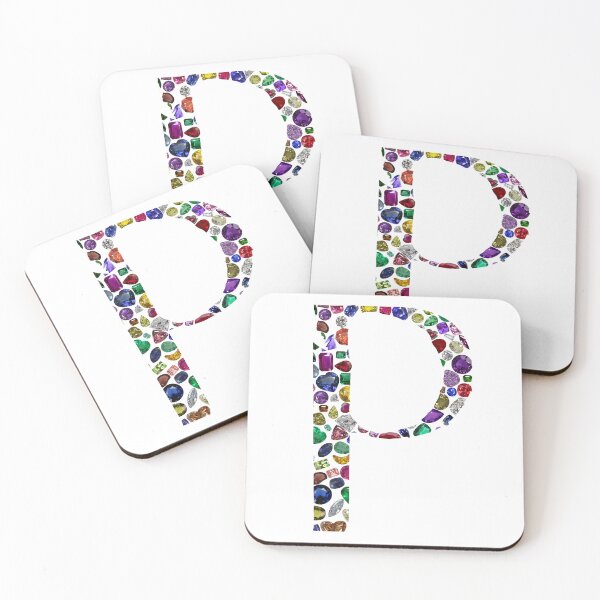 Item preview, Letter P designed and sold by DigitalGemArt.