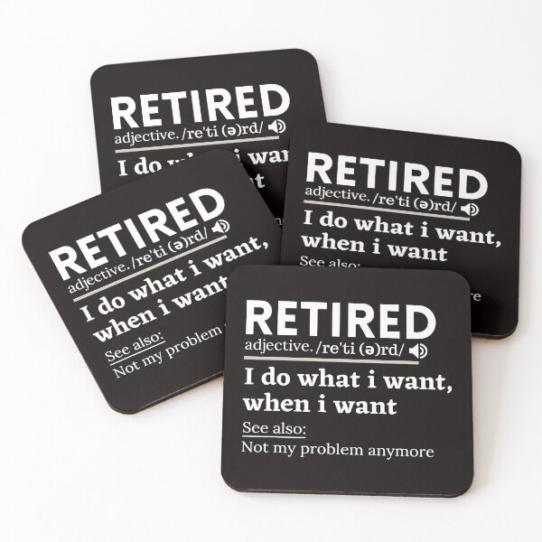 Item preview, Retired Definition Shirt Funny Retirement Gag Gift designed and sold by kjatrendytees.