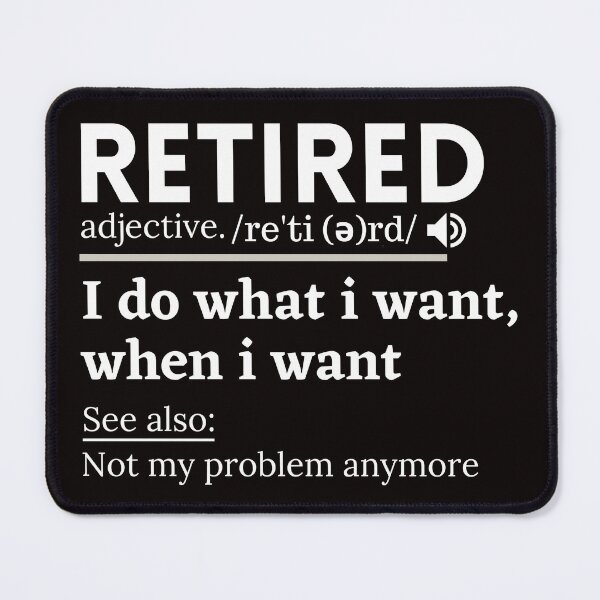 Item preview, Retired Definition Shirt Funny Retirement Gag Gift designed and sold by kjatrendytees.