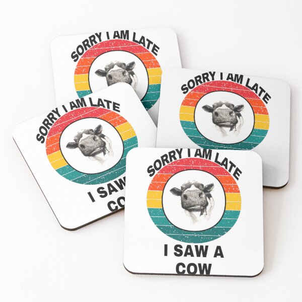 Item preview, Sorry I am Late I saw a Cow designed and sold by Mr Wolf.