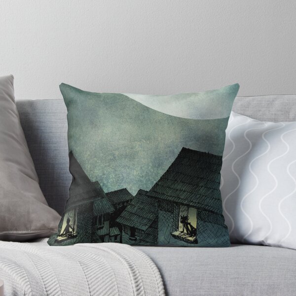 Aperçu de l'œuvre Full Moon Village créée et vendue par StrangeStore.